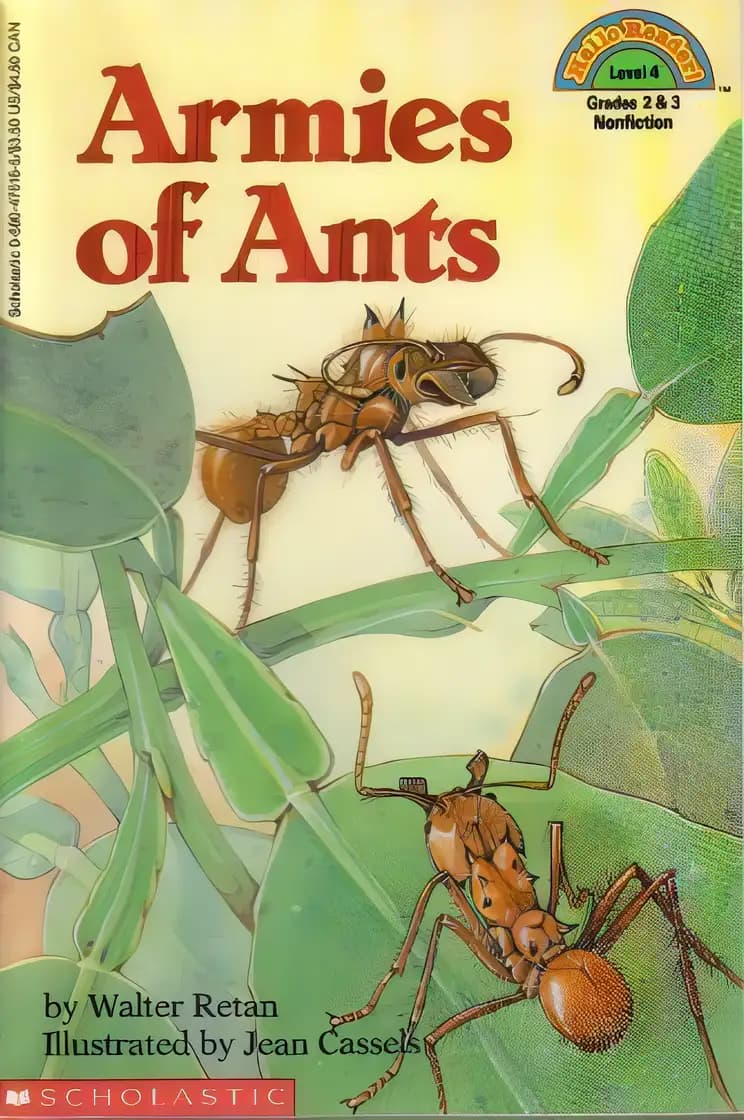 Book cover of 'Armies of Ants (Hello Reader!, Level 4)'