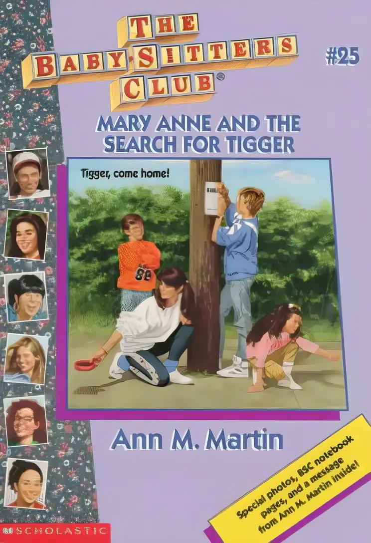 Mary Anne and the Search for Tigger