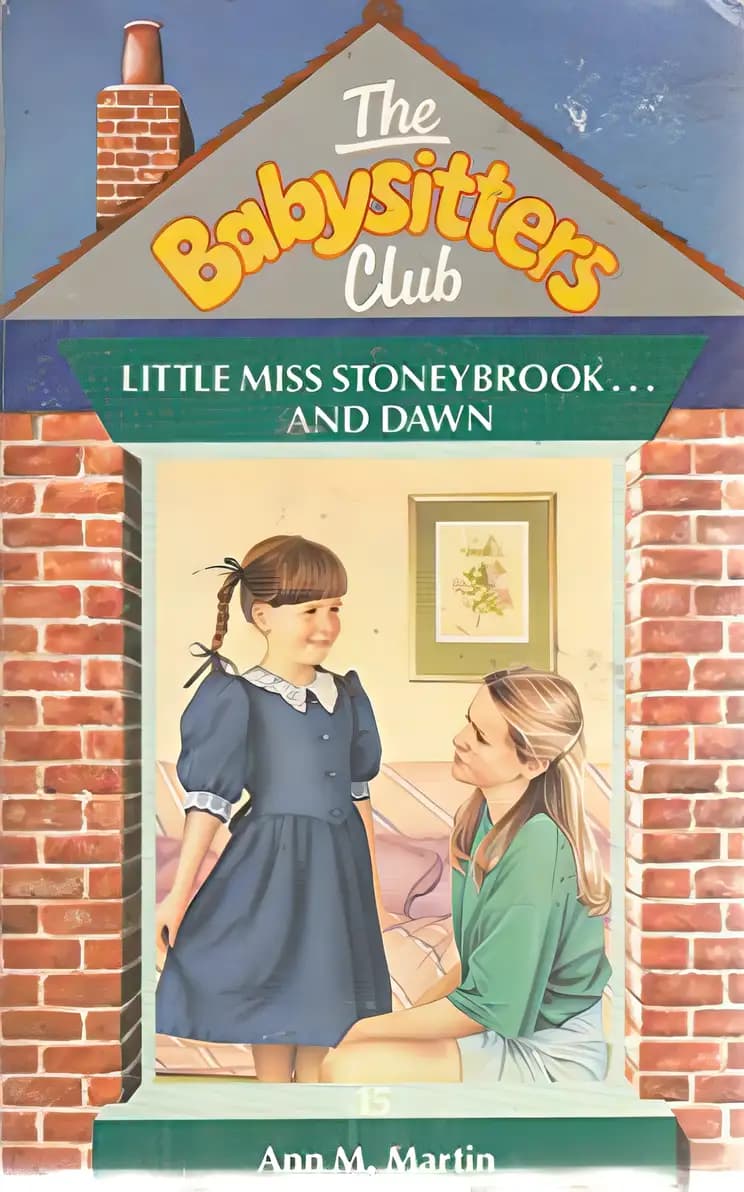 Book cover of 'Little Miss Stoneybrook and Dawn'