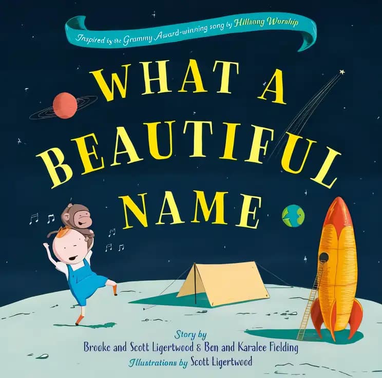 Book cover of 'What a Beautiful Name'