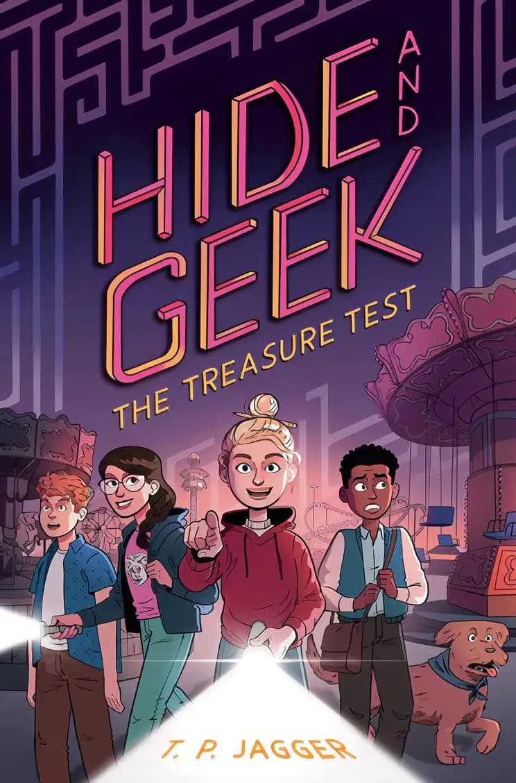 Book cover of 'The Treasure Test: Hide and Geek'