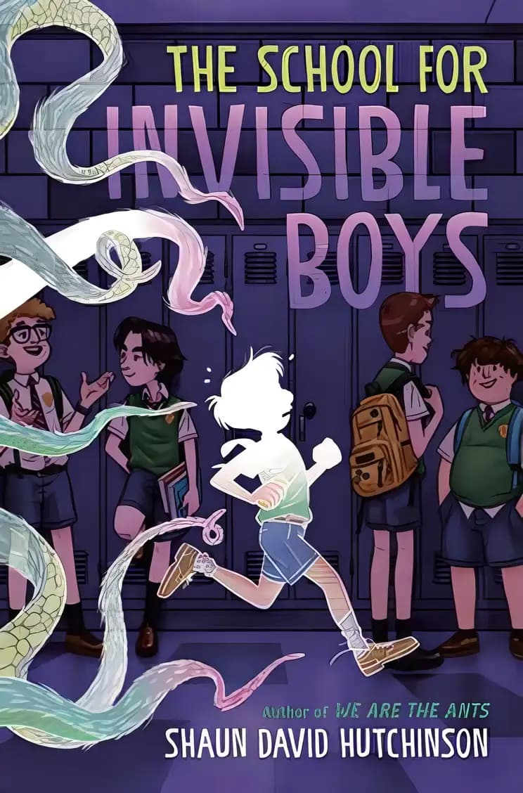 Book cover of 'The School for Invisible Boys (The Kairos Files Book 1)'