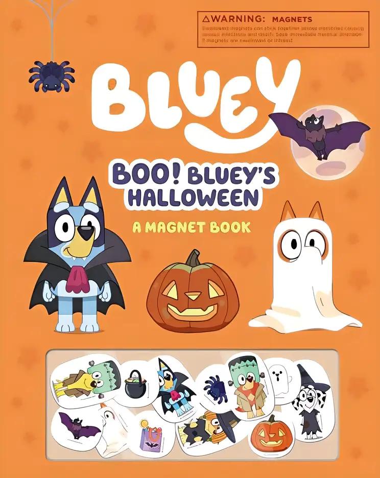 Boo! Bluey's Halloween: A Magnet Book