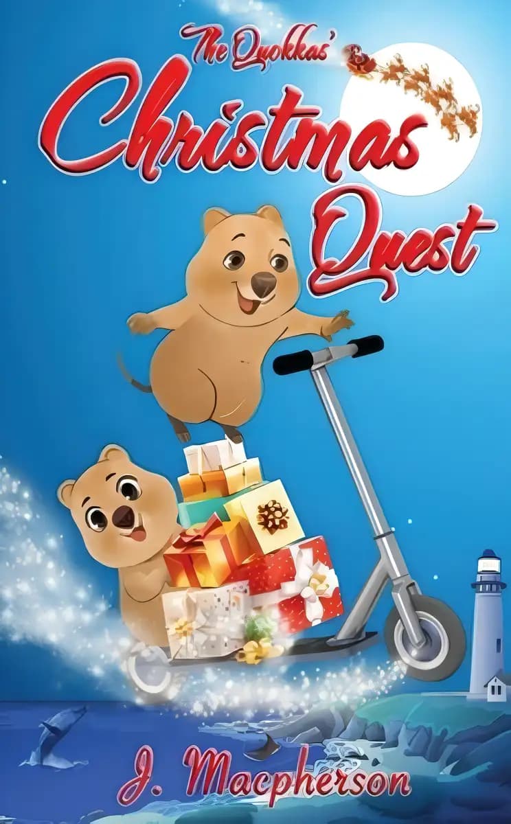 Book cover of 'The Quokkas' Christmas Quest: (an Illustrated Christmas adventure for ages 8+) (Rotto!)'