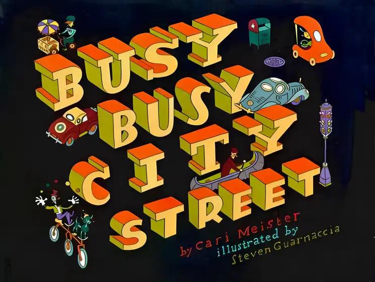 Busy, Busy City Street