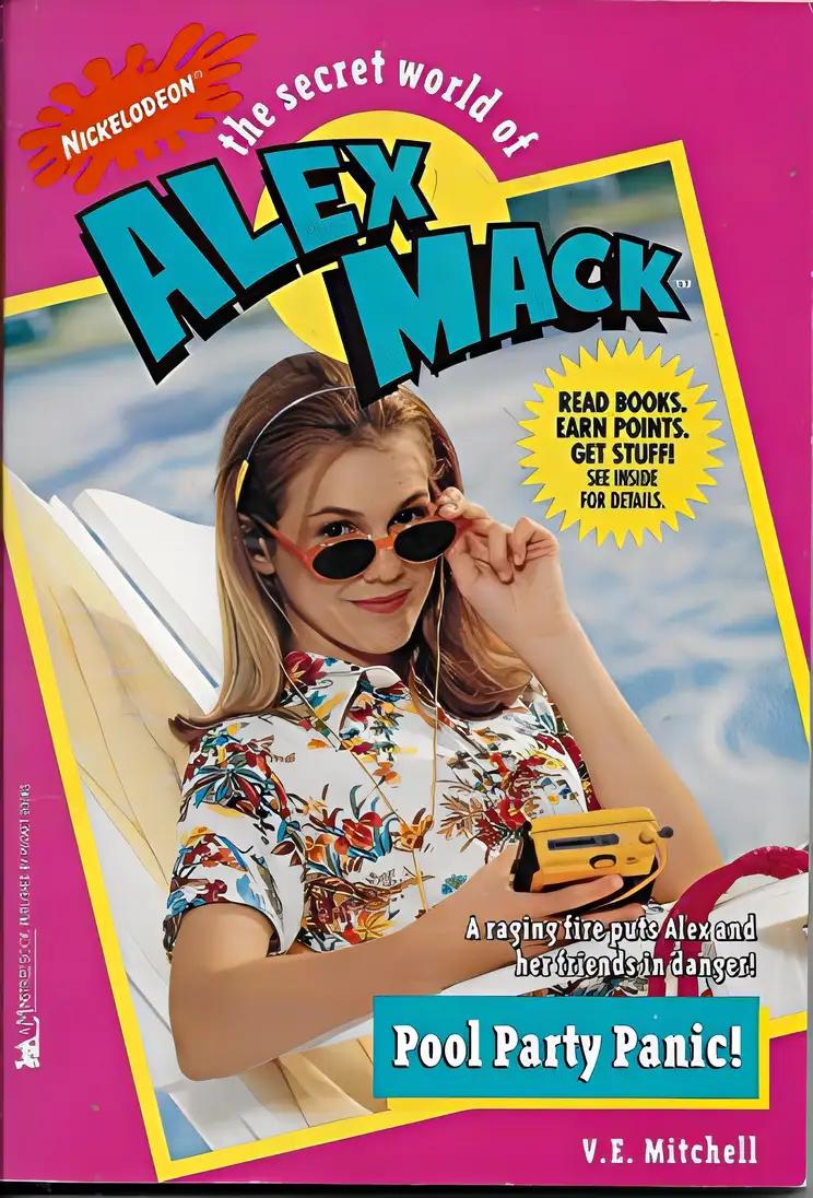 Pool Party Panic the Secret World of Alex Mack 28 (Alex Mack)