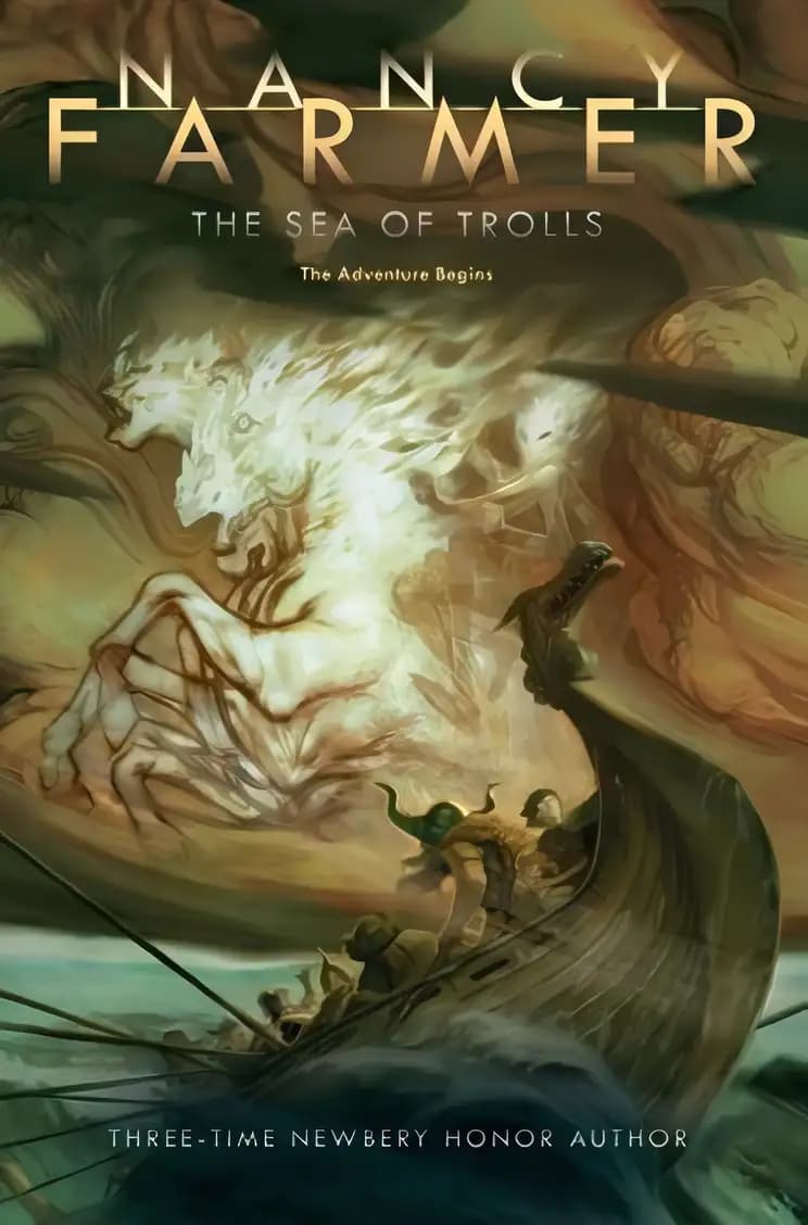 Book cover of 'The Sea of Trolls'