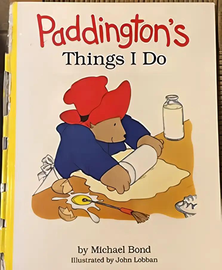 Paddington's Things I Do (Paddington Concept Books)