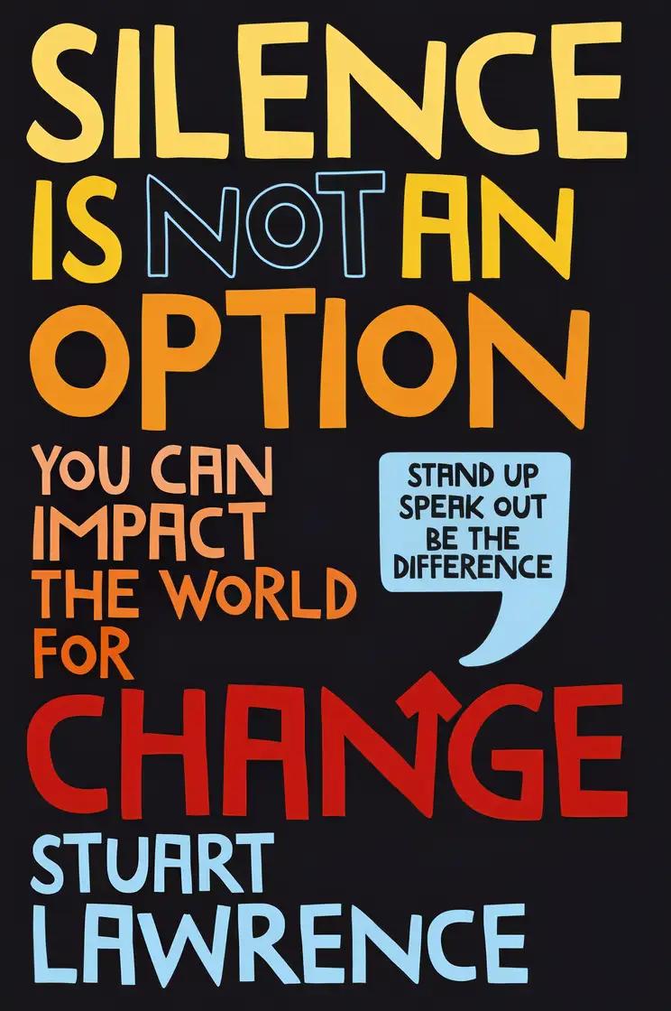 Silence is Not An Option: You can impact the world for change