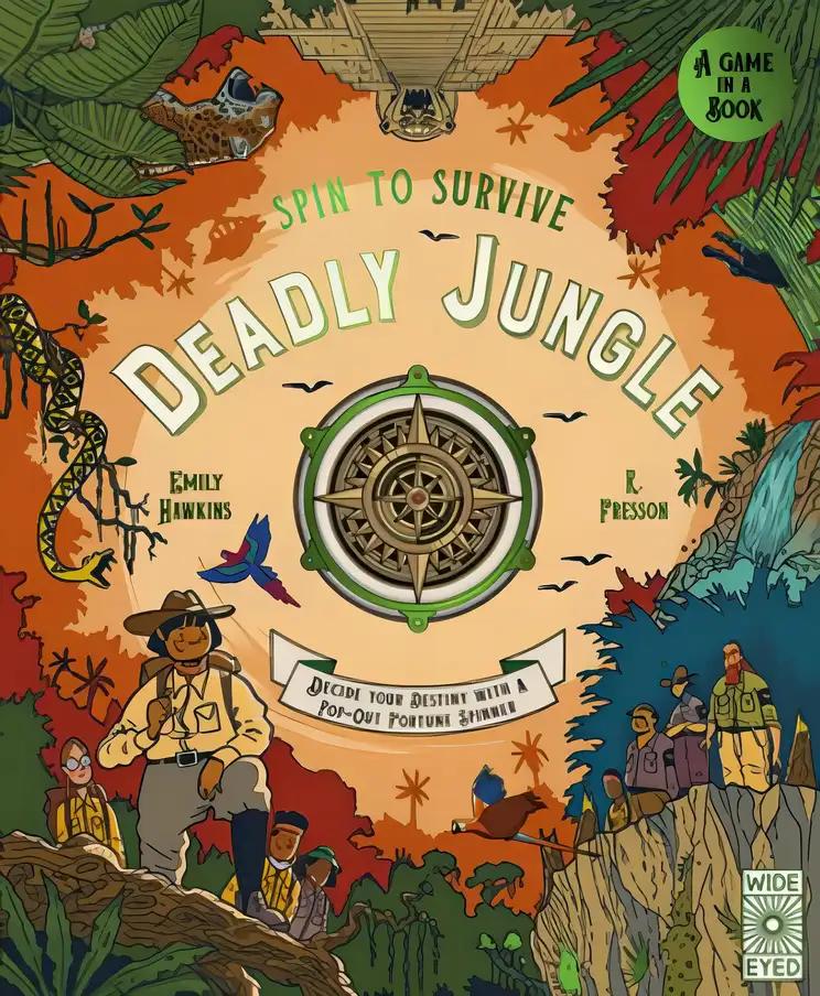 Spin to Survive: Deadly Jungle: Decide your destiny with a pop-out fortune spinner