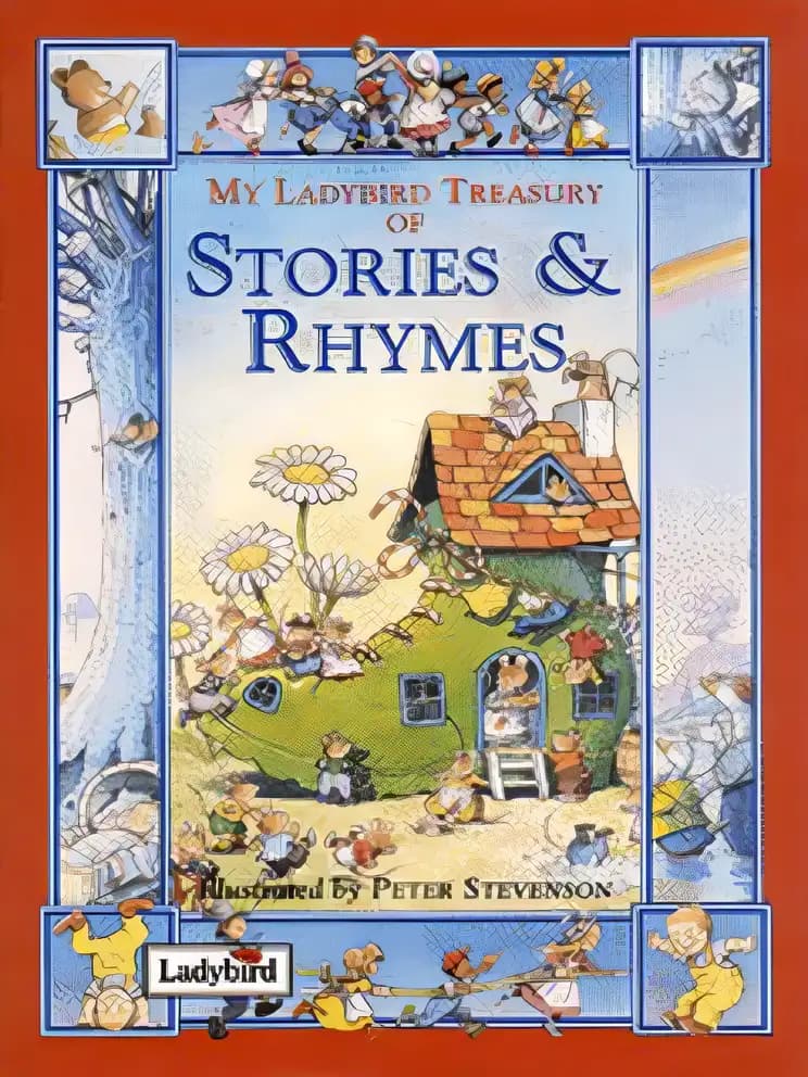 Book cover of 'My Ladybird Treasury of Stories and Rhymes'