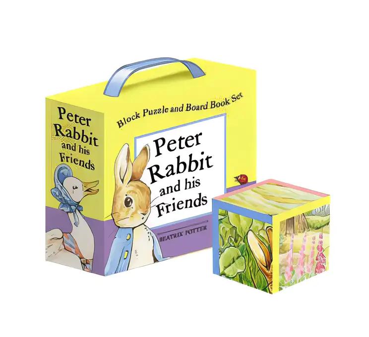 Peter Rabbit and His Friends A Block Puzzle and Board Book Set