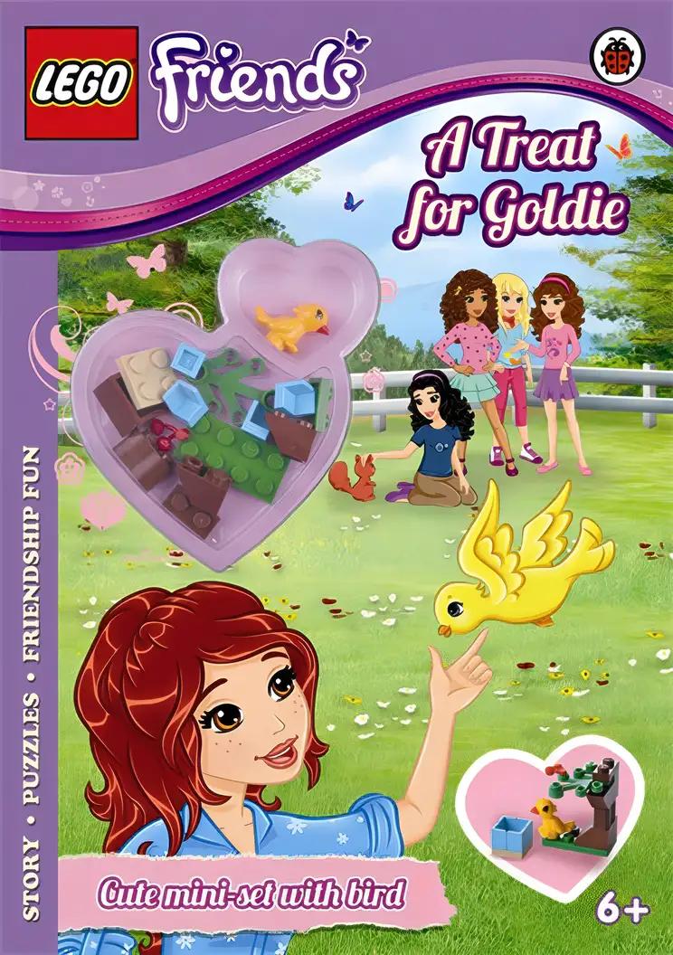 LEGO Friends: A Treat for Goldie Activity Book with Mini-set