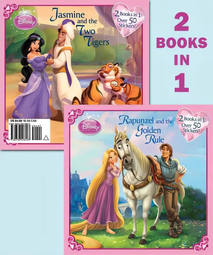 Rapunzel and the Golden Rule/Jasmine and the Two Tigers (Disney Princess) (Pictureback(R))