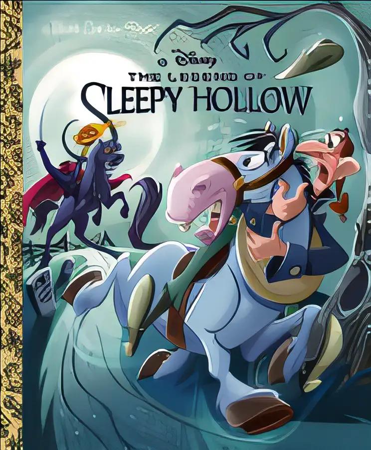 The Legend of Sleepy Hollow (Disney Classic) (Little Golden Book)