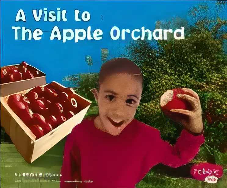 Book cover of 'The Apple Orchard (Pebble Plus)'