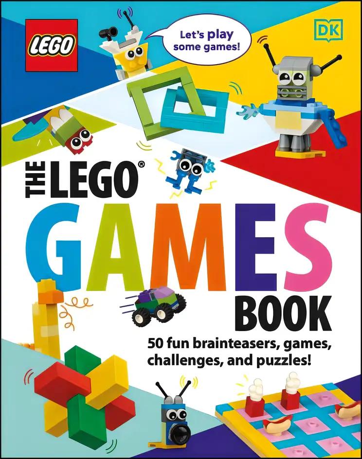 The LEGO Games Book: 50 Fun Brainteasers, Games, Challenges, and Puzzles! (Library Edition)