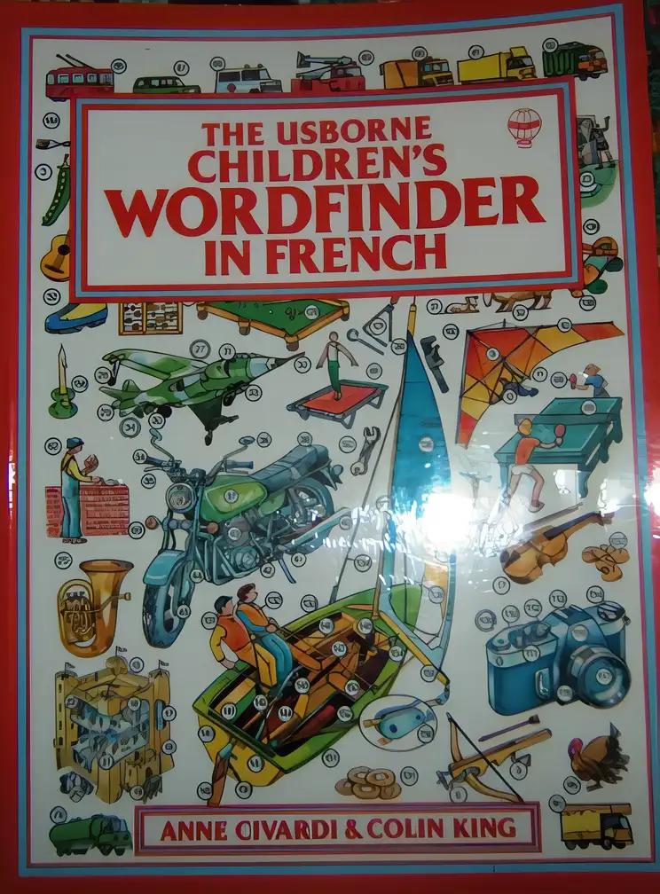 Usborne Children's Wordfinder in French