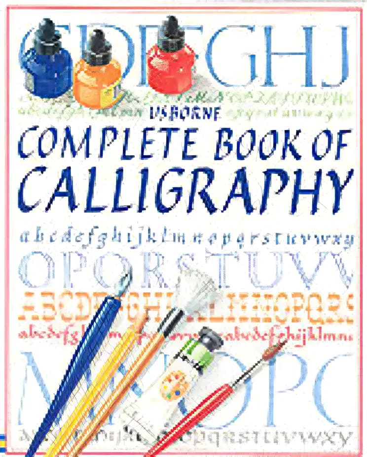 Book cover of 'Calligraphy (Arts and Crafts Skills)'