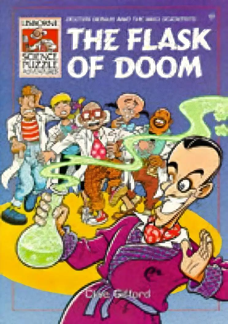 The Flask of Doom: Doctor Genius and the Mad Scientists (Science Puzzle Adventures Series)