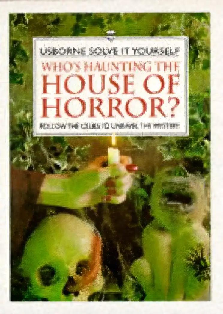 Who's Haunting the House of Horror? (Usborne Solve It Yourself)