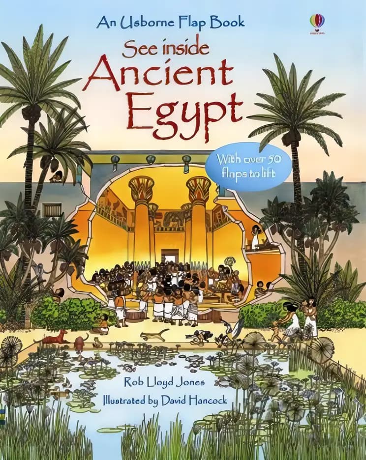 Book cover of 'See Inside Ancient Egypt - Usborne Flap Books'