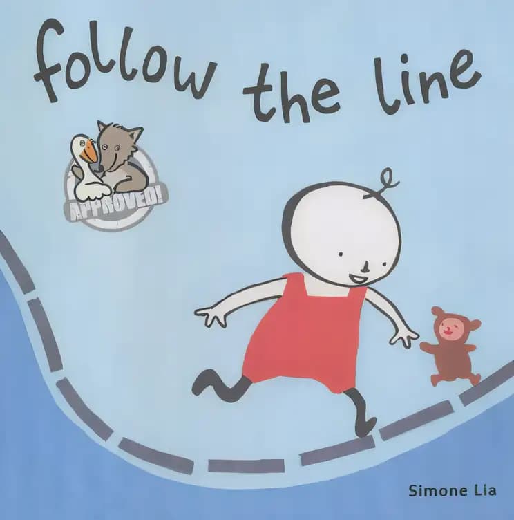 Book cover of 'Follow the Line'