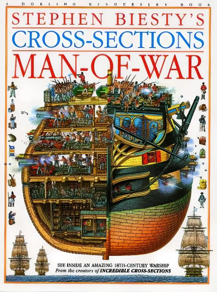 Stephen Biesty's Cross-Sections Man-of-War