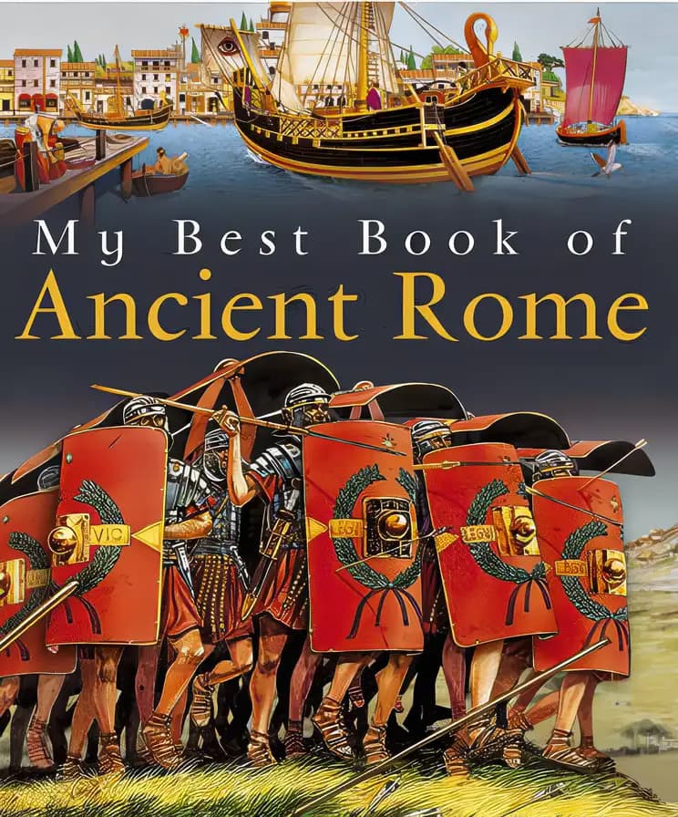 Book cover of 'My Best Book of Ancient Rome'