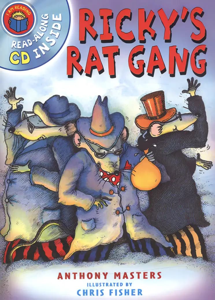 Book cover of 'Ricky's Rat Gang'