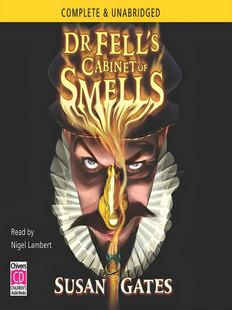 Book cover of 'Dr. Fell's Cabinet of Smells'