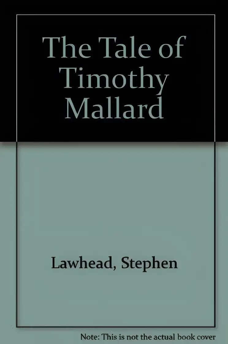 Book cover of 'The Tale of Timothy Mallard (Riverbank Stories Two)'