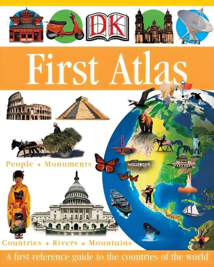 DK First Atlas: A First Reference Guide to the Countries of the World (DK First Reference)