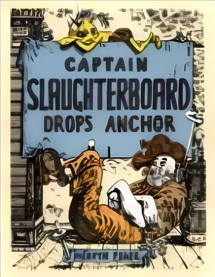 Captain Slaughterboard Drops Anchor