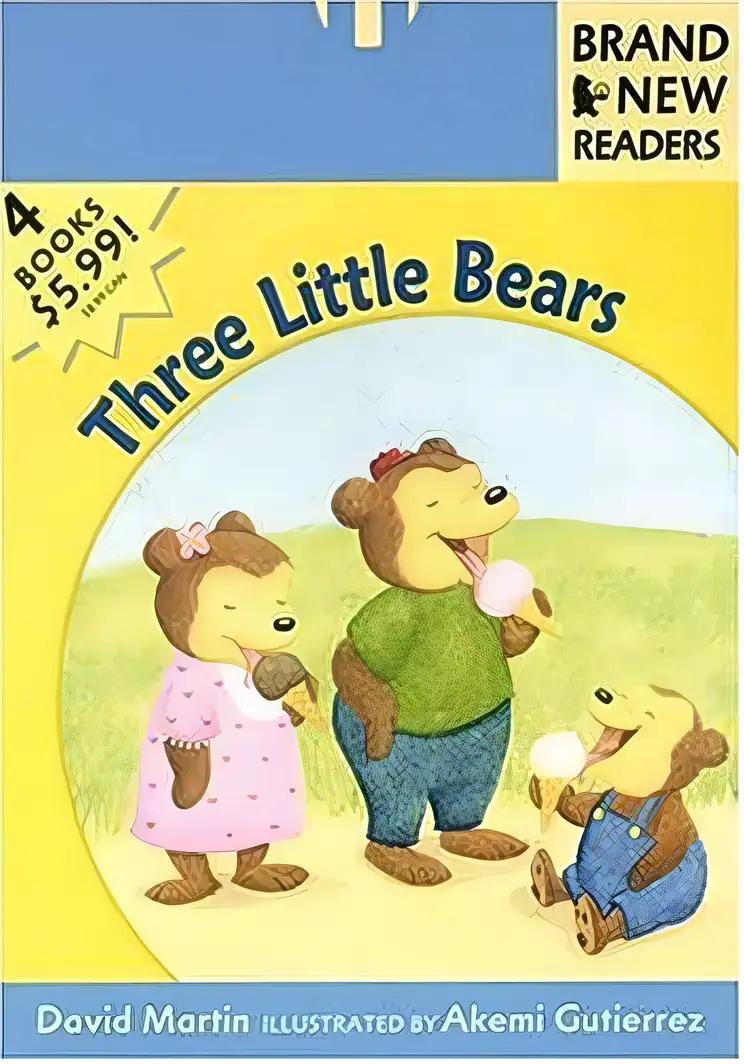 Three Little Bears: Brand New Readers