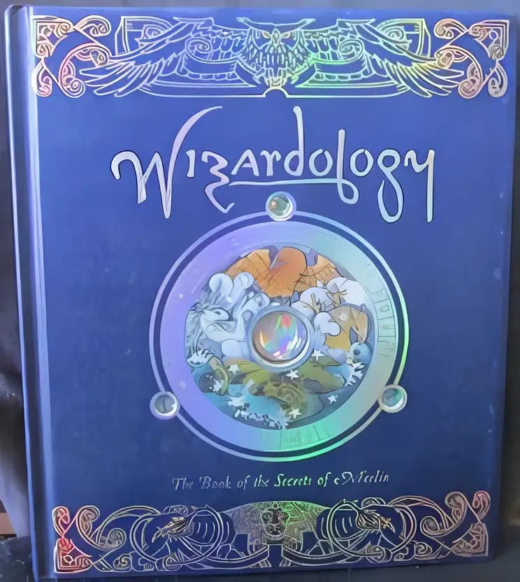 Book cover of 'Wizardology: The Book of the Secrets of Merlin'