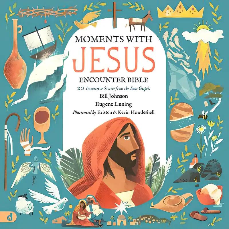 The Moments with Jesus Encounter Bible: 20 Immersive Stories from the Four Gospels