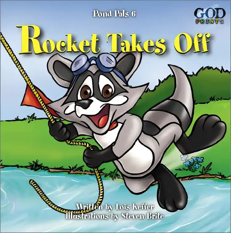 Book cover of 'Rocket Takes Off'