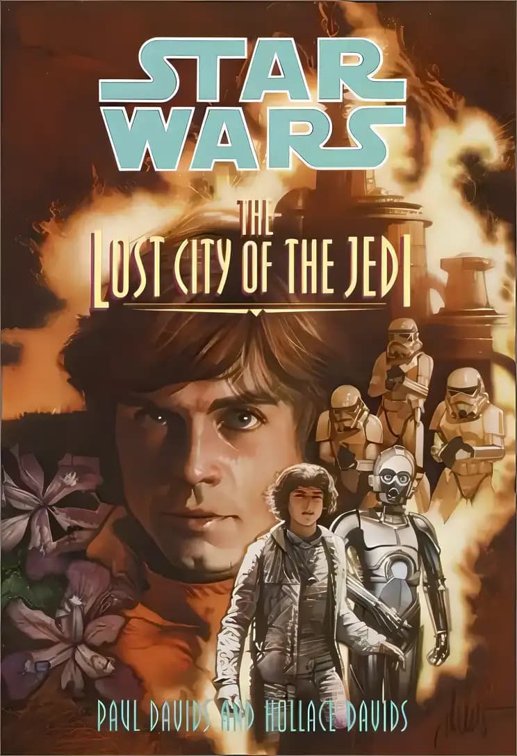 Book cover of 'The Lost City of the Jedi (Star Wars Jedi Prince, Book 2)'