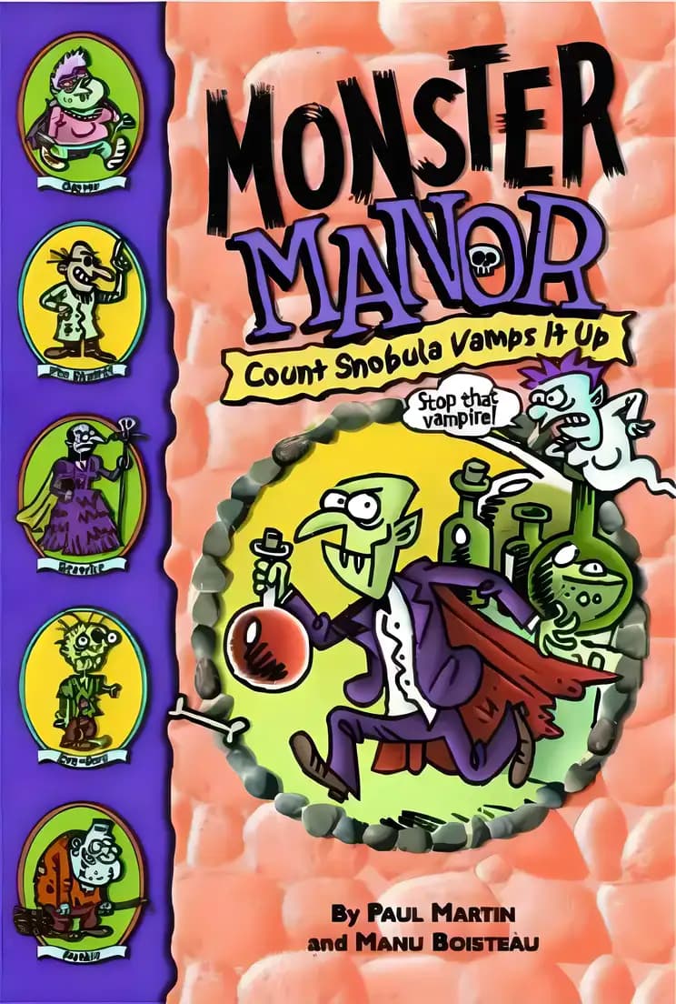 Book cover of 'Count Snobula Vamps It Up (Monster Manor, 6)'