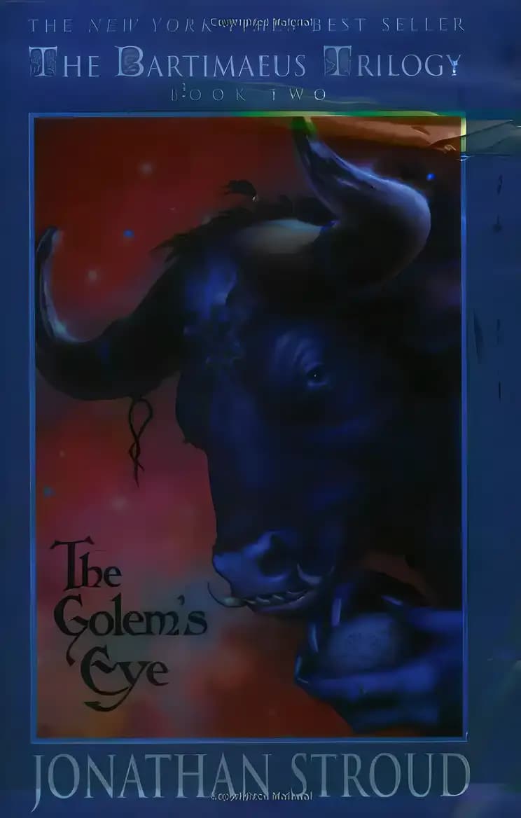 Book cover of 'The Golem's Eye'