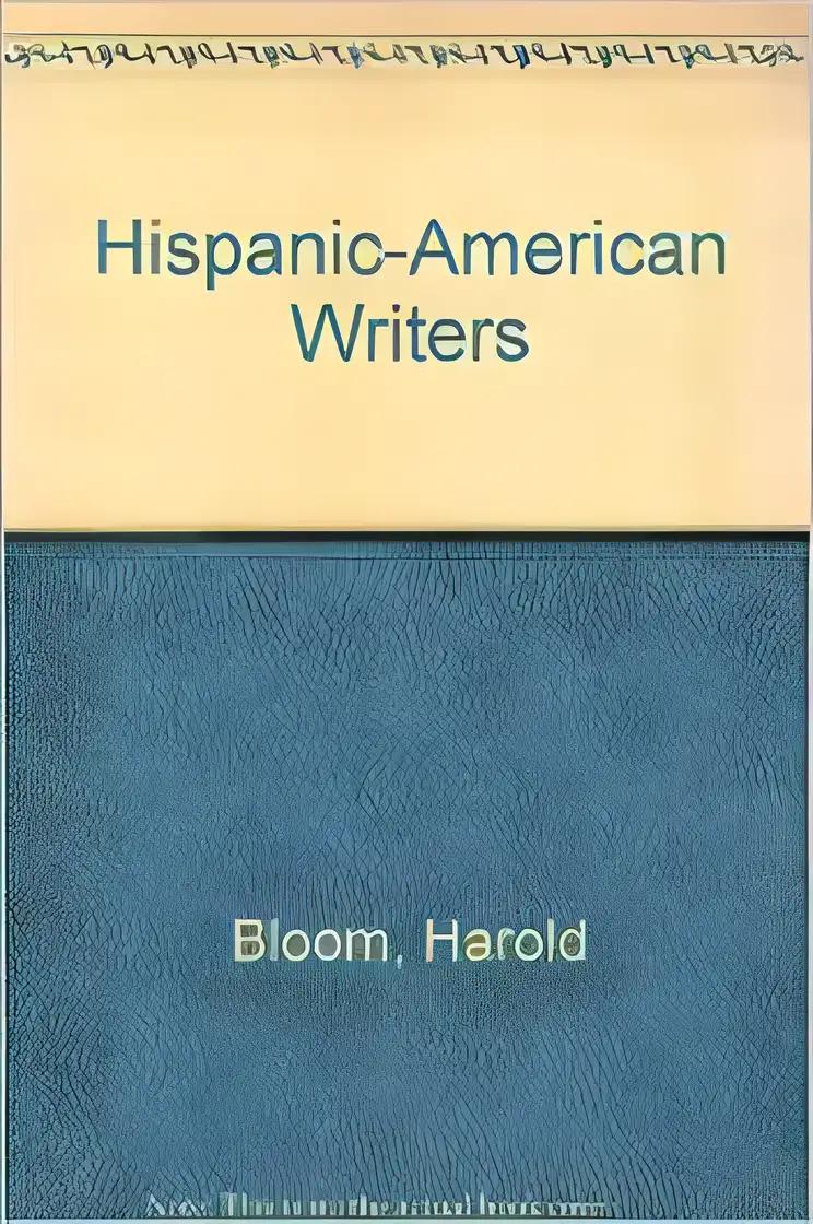 Hispanic-American Writers (Bloom's Modern Critical Views)