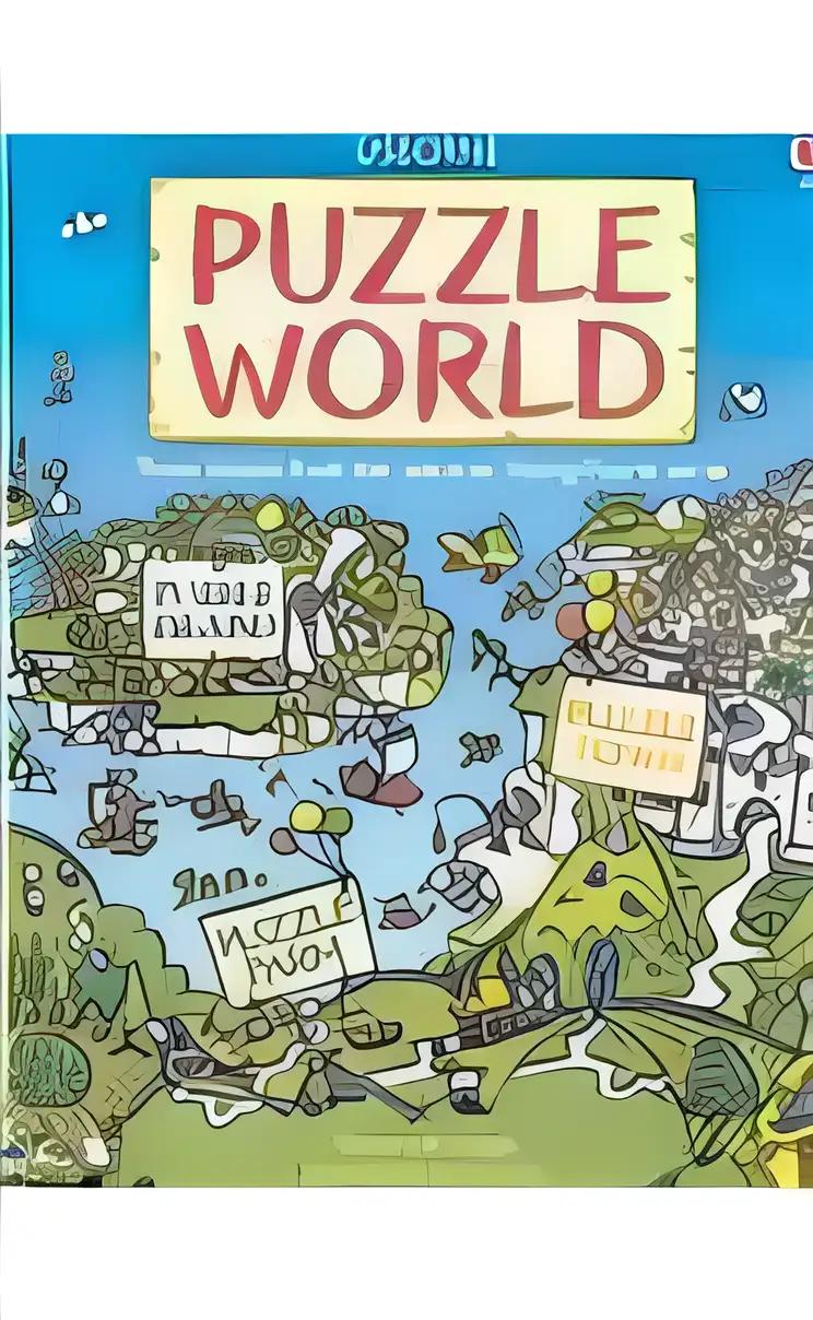 Puzzle World: Puzzle Island/Puzzle Town/Puzzle Farm (Young Puzzles)