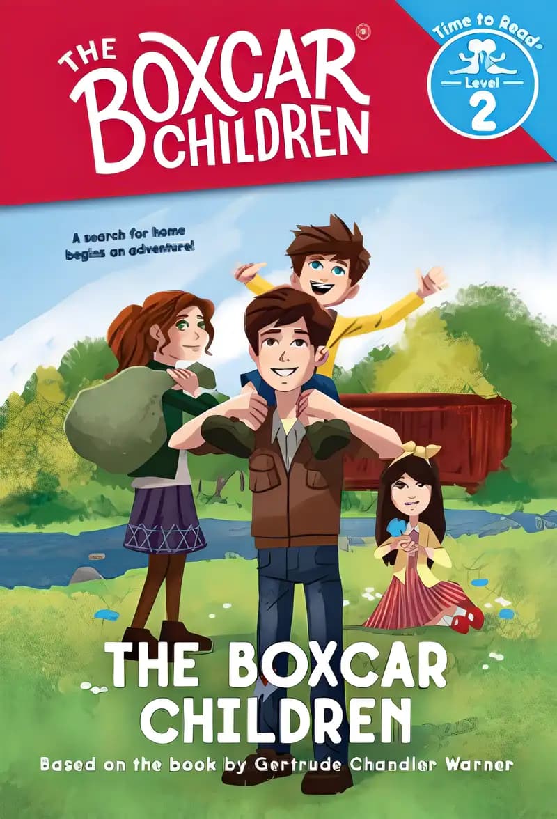 Book cover of 'The Boxcar Children'