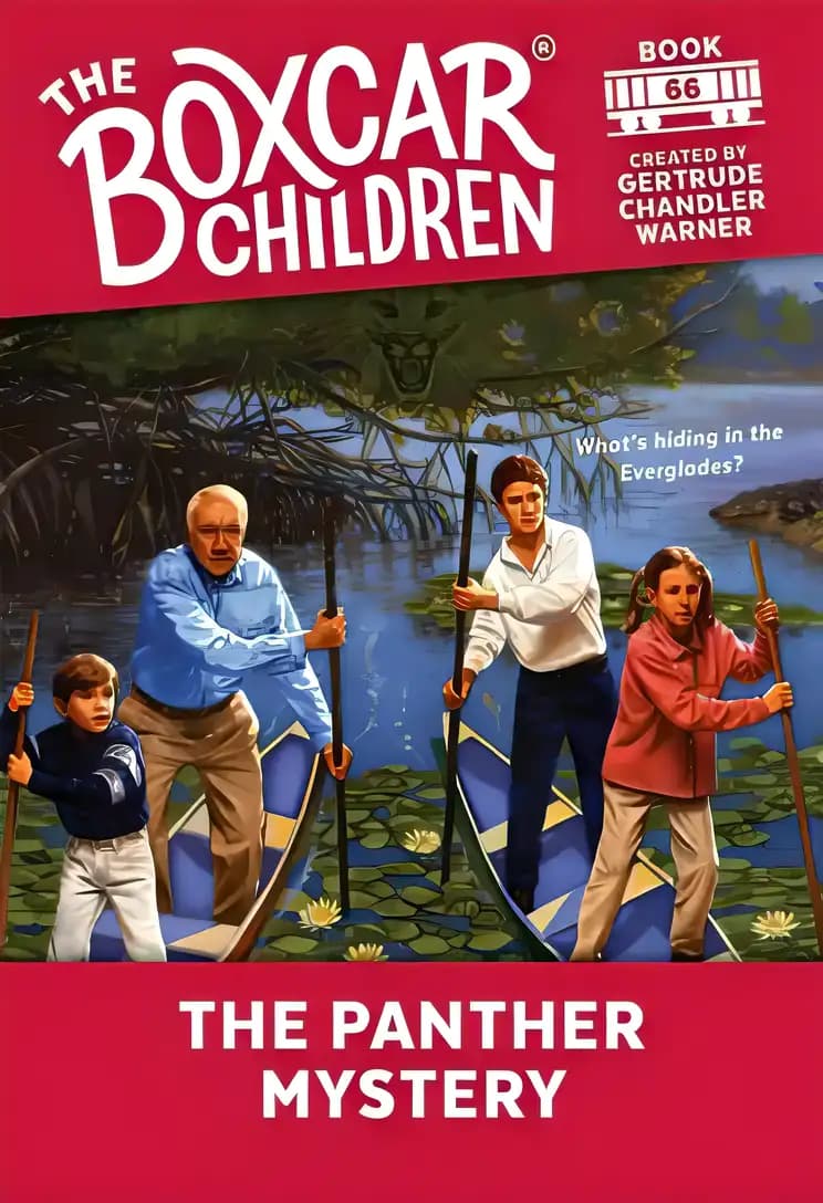 Book cover of 'The Panther Mystery'