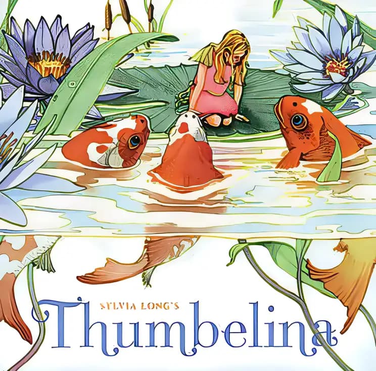 Book cover of 'Sylvia Long's Thumbelina'