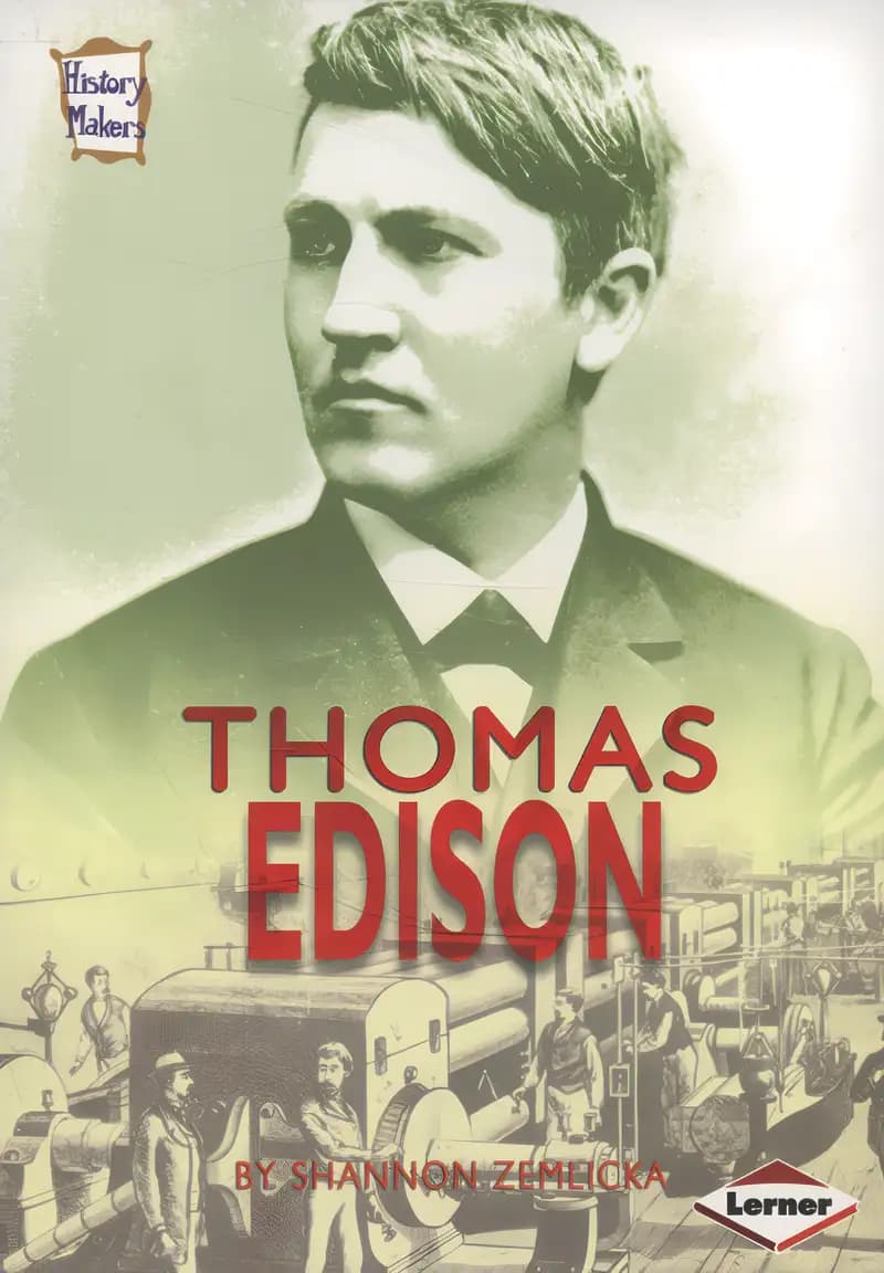 Book cover of 'Thomas Edison'