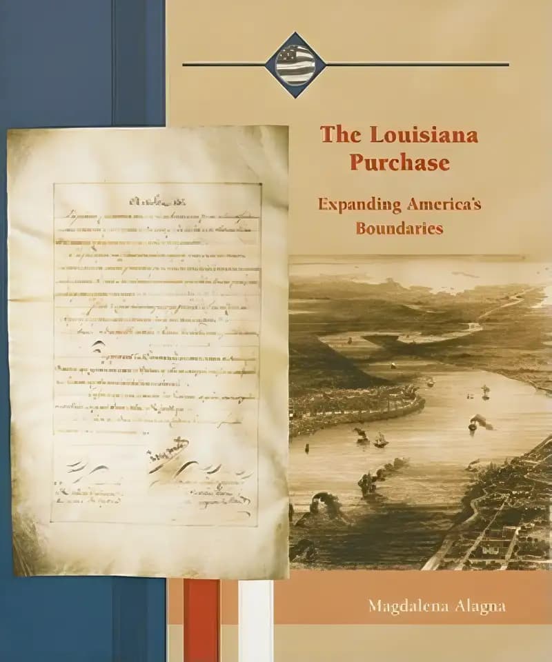 Book cover of 'The Louisiana Purchase: Expanding America's Boundaries'