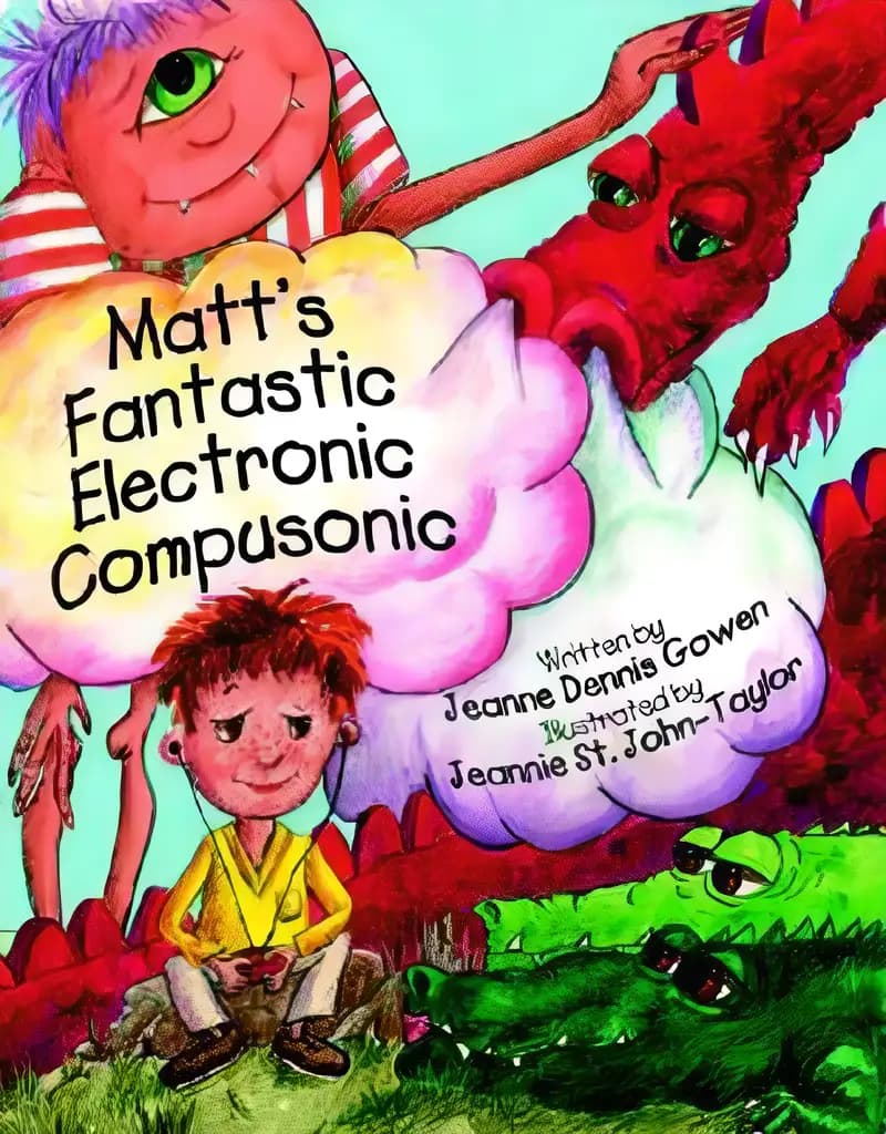 Book cover of 'Matt's Fantastic Electronic Compusonic'