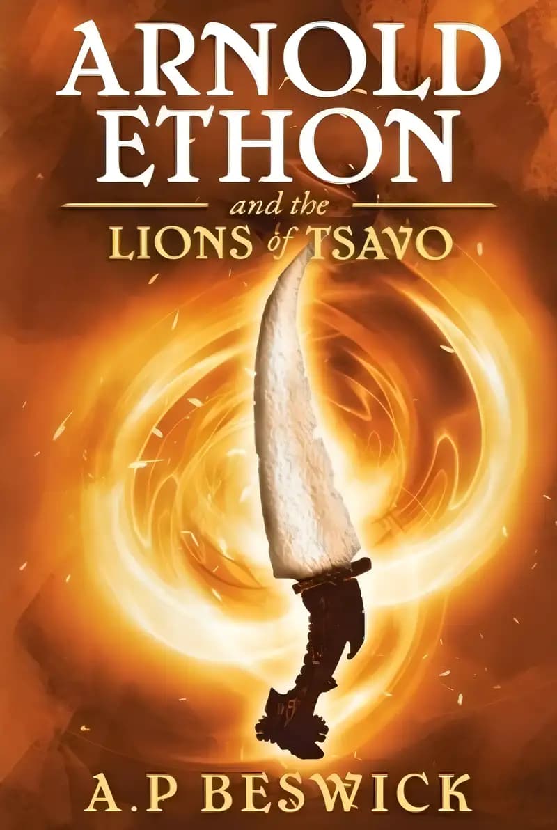 Book cover of 'Arnold Ethon And The Lions Of Tsavo (The Spirit Beast)'